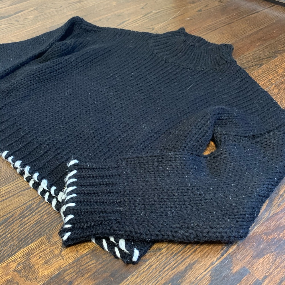 2/$20 Cropped Turtle Neck Sweater